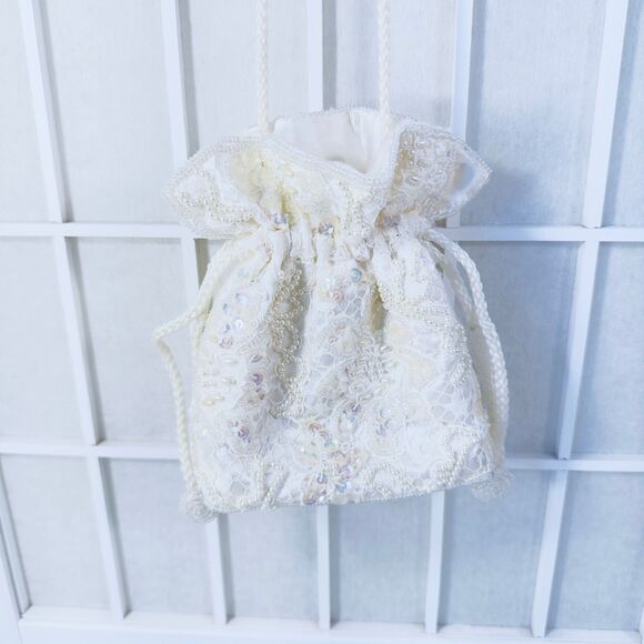 Beaded Drawstring Purse - Picture 5 of 12